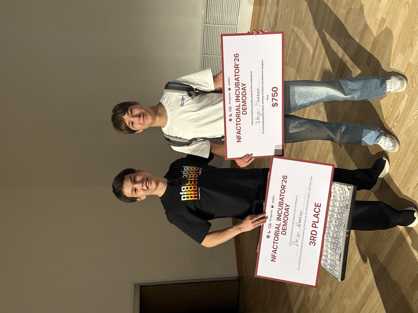 nFactorial Incubator Demo Day awards